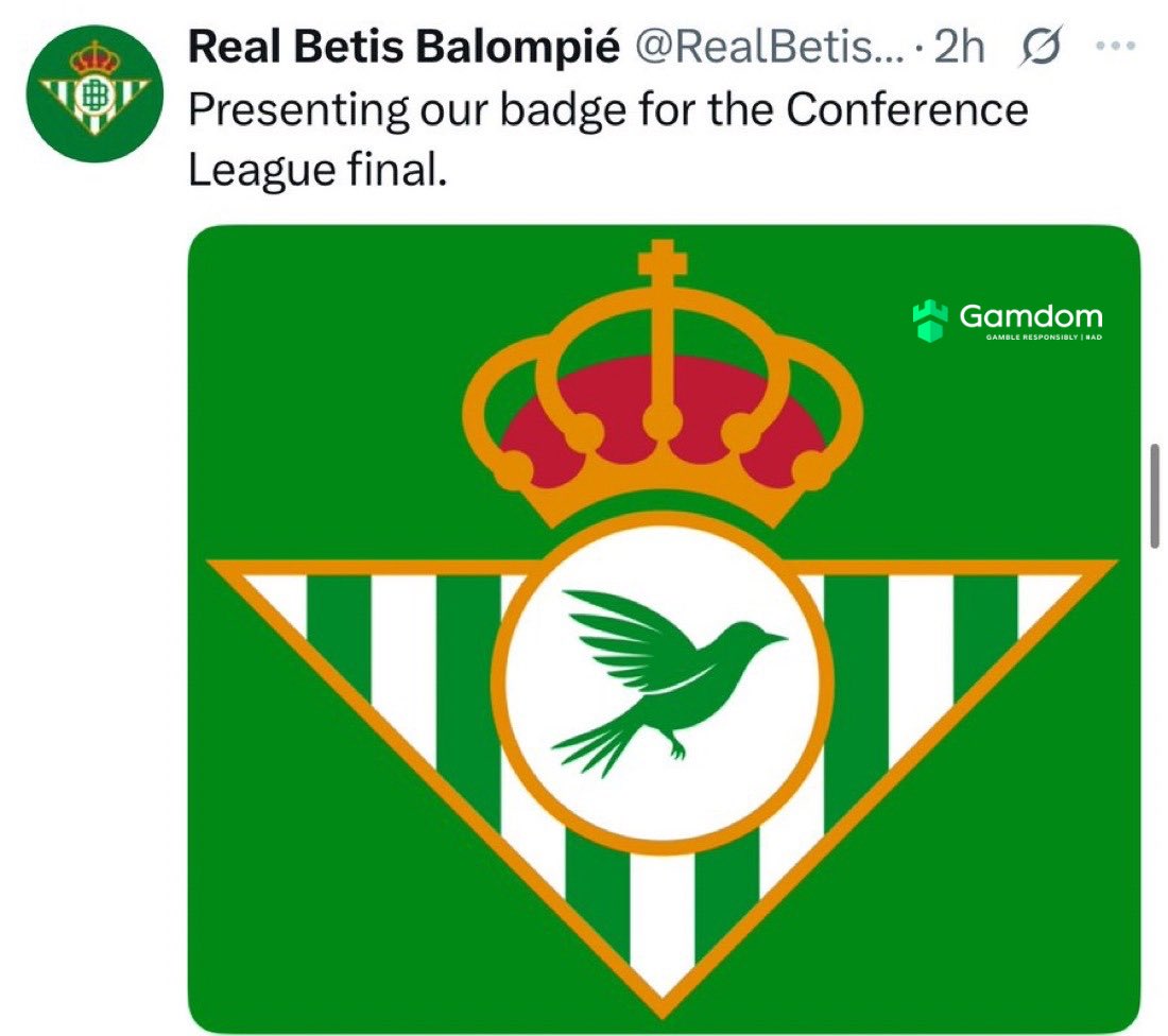 Silverware incoming for Real Betis 🤣