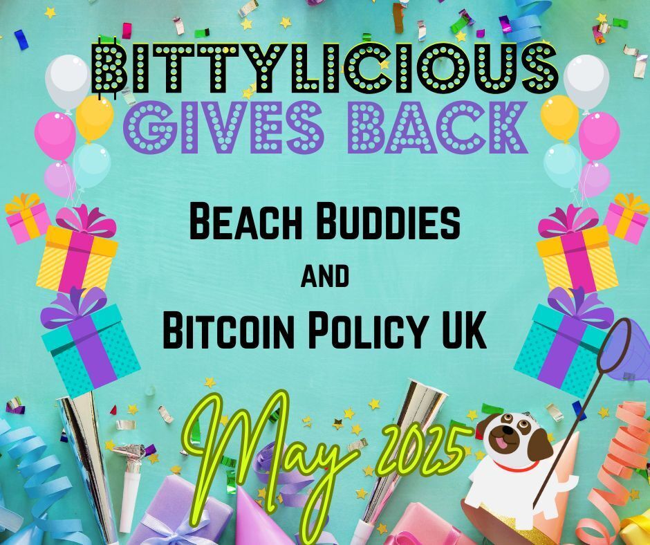 Bittylicious_'s tweet image. Our first #12for12 May donations go to... 🥁
🌊 Beach Buddies and 💡 Bitcoin Policy UK
Beach Buddies: Leading the charge with incredible mass beach clean-ups right here in the Isle of Man, ensuring our shores stay pristine and beautiful. beachbuddies.org.im
@bitcoinpolicyuk…
