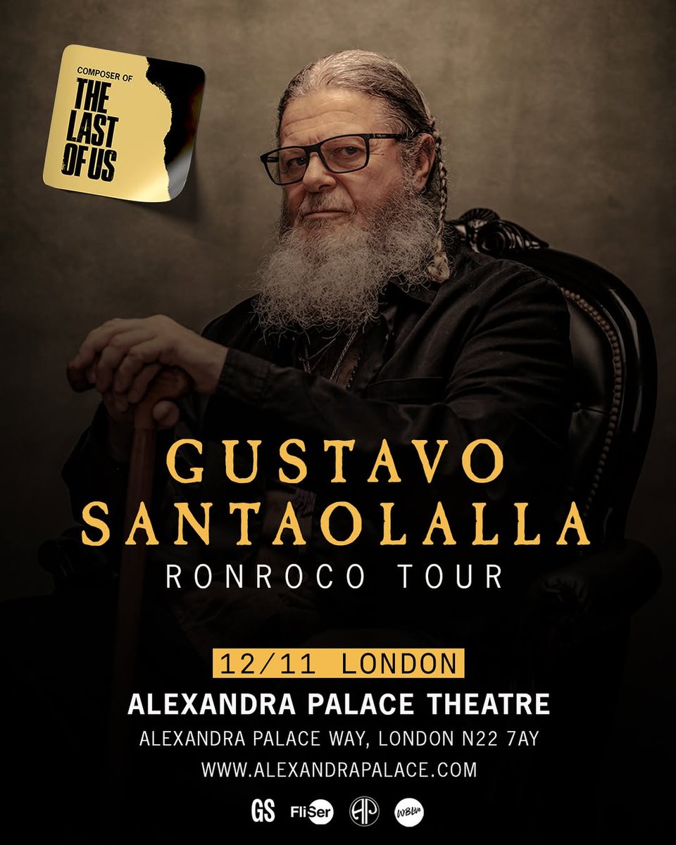 12/11 London 
Tickets are on sale now #RonrocoTour2025 
alexandrapalace.com/whats-on/gusta…