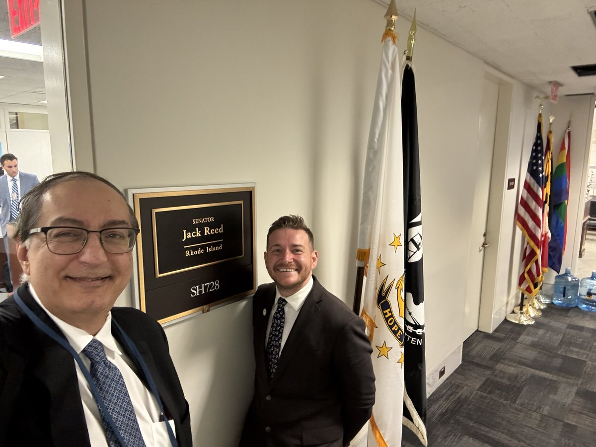 Wafik S. El-Deiry, MD, PhD, FACP (@weldeiry) on Twitter photo Honored to meet with US <a href="/SenJackReed/">Senator Jack Reed</a> & Senior Policy Advisor Jill Boland during the #AACRontheHill and #AACIontheHill meeting to update on important progress at #LegorretaCancerCenter and funding of cancer research in RI. Grateful for your support of <a href="/NIH/">NIH</a> <a href="/theNCI/">National Cancer Institute</a> funding #FundNIH Honored to meet with US <a href="/SenJackReed/">Senator Jack Reed</a> & Senior Policy Advisor Jill Boland during the #AACRontheHill and #AACIontheHill meeting to update on important progress at #LegorretaCancerCenter and funding of cancer research in RI. Grateful for your support of <a href="/NIH/">NIH</a> <a href="/theNCI/">National Cancer Institute</a> funding #FundNIH