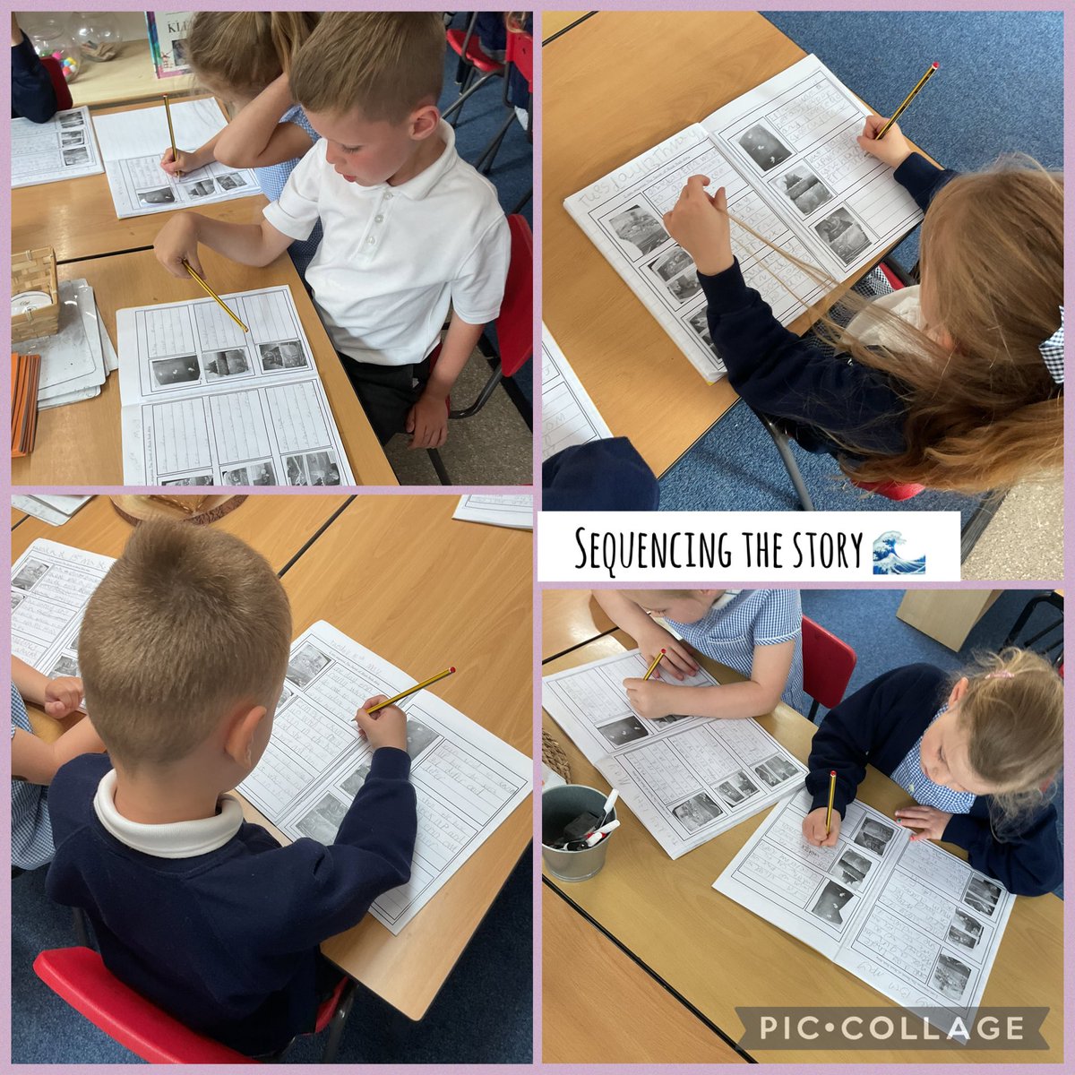 MissDodsworthY1's tweet photo. In English Willow Class sequenced the story of The Secret of Black Rock and created their own narrative. ✏️ 📚 #KeelbyPrimary #KeelbyEnglish #KeelbyY1 https://t.co/kGSTCctVvZ