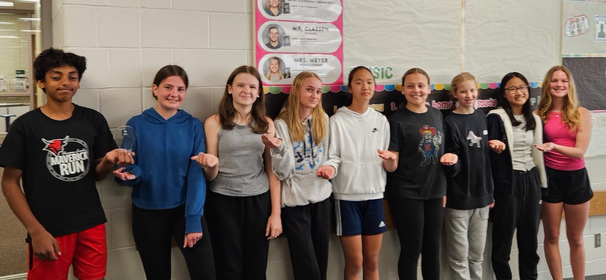 Congrats to the HAL 7th Academic Team for earning 3rd place in the Thinking Caps America Answers Quiz Bowl! Way to go, Colts! #KiewitColts