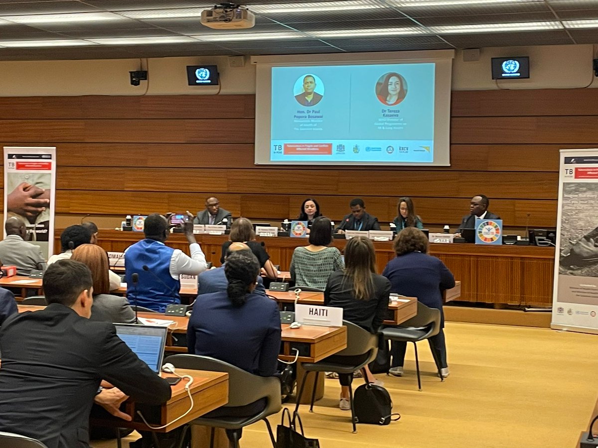 shoopo (@olashoopo) on Twitter photo "We are witnessing unprecedented migration of people...We need to rise, we need to act. Every life saved from TB matters." - Dr. Tereza Kasaeva, WHO's Director of the Global Programme on #TB and Lung Diseases
<a href="/WorldVisionUK/">World Vision UK</a> <a href="/WVSomalia/">WV Somali</a> <a href="/WorldVision/">World Vision</a> <a href="/WHO/">World Health Organization (WHO)</a> <a href="/GlobalFund/">The Global Fund</a> <a href="/StopTB/">Stop TB Partnership</a> #WHA78 "We are witnessing unprecedented migration of people...We need to rise, we need to act. Every life saved from TB matters." - Dr. Tereza Kasaeva, WHO's Director of the Global Programme on #TB and Lung Diseases
<a href="/WorldVisionUK/">World Vision UK</a> <a href="/WVSomalia/">WV Somali</a> <a href="/WorldVision/">World Vision</a> <a href="/WHO/">World Health Organization (WHO)</a> <a href="/GlobalFund/">The Global Fund</a> <a href="/StopTB/">Stop TB Partnership</a> #WHA78