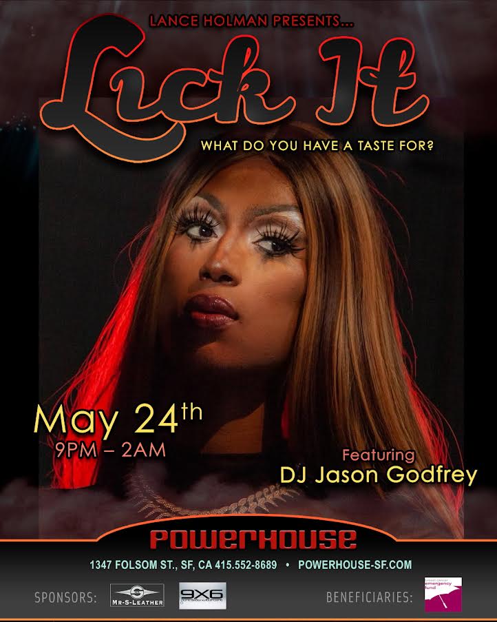 SOMA NIGHTS starts your holiday weekend followed by UP-Underwear Party tonight!!!  <a href="/STANKPARTYSF/">STANKSF</a> tomorrow night...LICK IT w/ <a href="/newoncegazelle/">NEWONCÉ ★ GAZELLE ★</a> Saturday!!