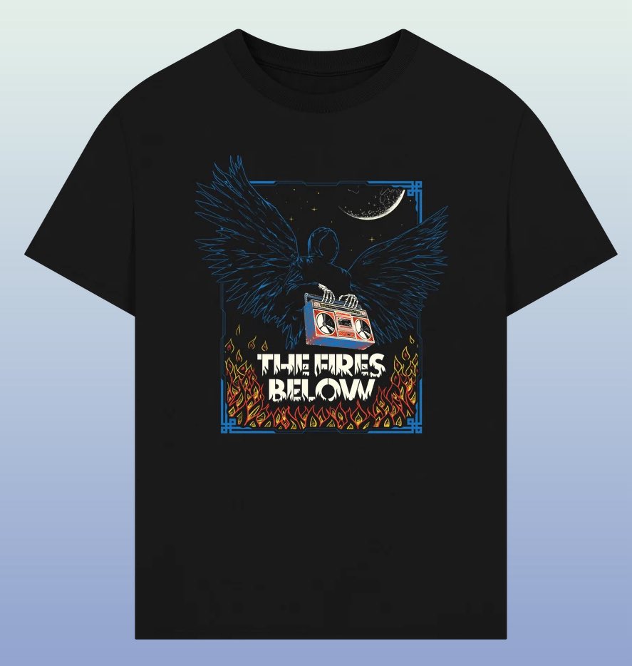 The Fires Below Band (@thefiresbelow) on Twitter photo The Fires Below have a new T-Shirt designed by our very own drummer Del. We are celebrating the release of our new EP & Film with this T-Shirt, available on Teemill in a range of sizes and will ship to hundreds of countries worldwide.  LINK: the-fires-below.teemill.com The Fires Below have a new T-Shirt designed by our very own drummer Del. We are celebrating the release of our new EP & Film with this T-Shirt, available on Teemill in a range of sizes and will ship to hundreds of countries worldwide.  LINK: the-fires-below.teemill.com