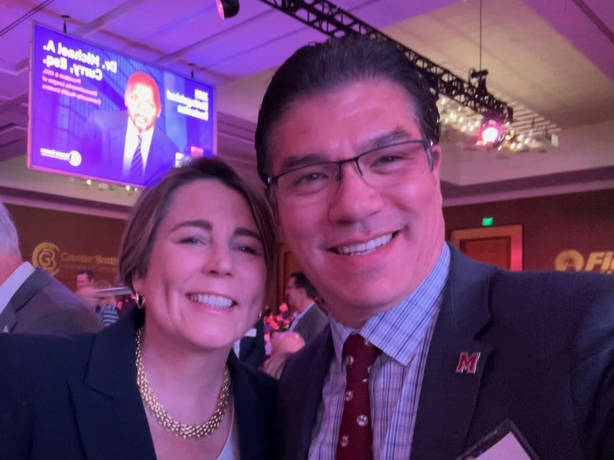 UMassChancellor's tweet image. I had a great time in our capital at the Greater Boston Chamber of Commerce’s Annual Meeting, where I connected with so many leaders dedicated to moving Massachusetts forward. It’s always great to be in the room with people who care deeply about our state’s future.