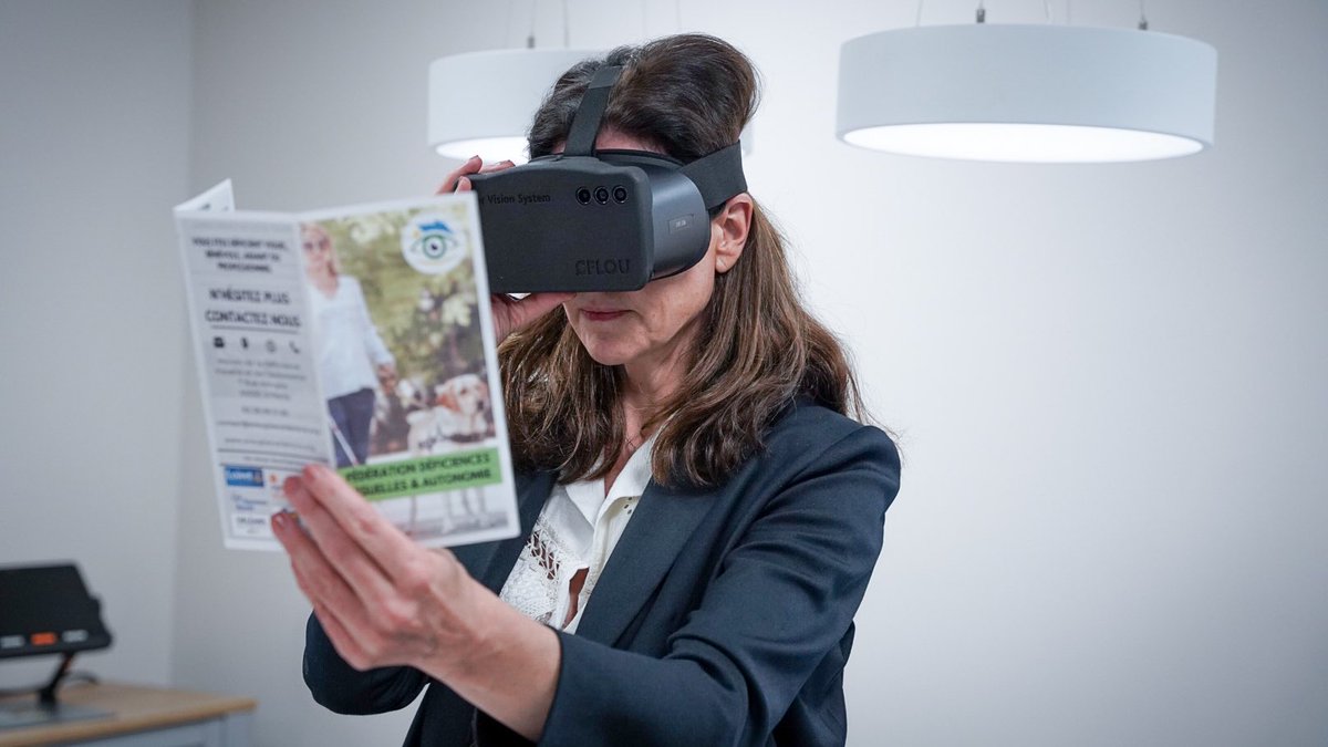 📍Découverte aujourd’hui de la Maison de la Déficience Visuelle et de l’Autonomie à Orléans. 

Un espace innovant qui accompagne les personnes aveugles ou malvoyantes pour gagner en autonomie, découvrir les outils numériques adaptés, échanger, se former et vivre pleinement.

🤝
