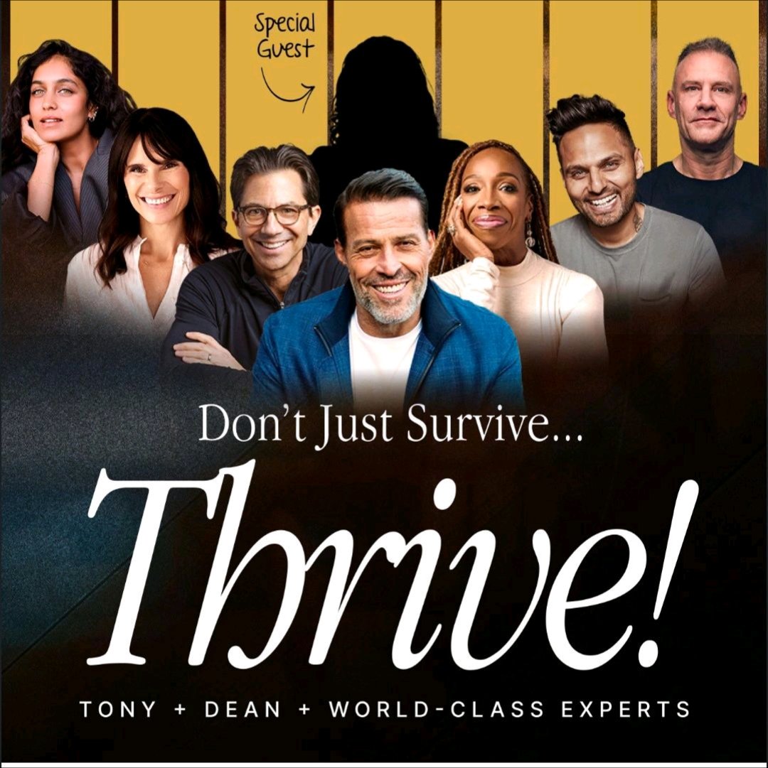 Just got a text.needed to share. it’s urgent

There’s just a few hours left on the "event only" Mastermind Business System offer (closes at midnight) and Dean just texted me about a last minute decision he made

Enroll before the offer expires at midnight
bit.ly/thrivein2025bo…