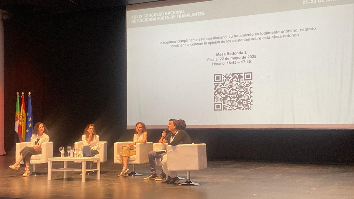 Organización Nacional de Trasplantes (@ont_esp) on Twitter photo <a href="/AreaUnoArrixaca/">Área 1 Arrixaca</a> <a href="/H12Octubre/">Hospital Universitario 12 de Octubre</a> <a href="/sescamclm/">SESCAM</a> <a href="/pablorvillar/">Pablo Rojo</a> ➖ Después de las segundas comunicaciones orales de la jornada, ha tenido lugar la segunda mesa redonda bajo el título 'Plan negativa familiares' #coordinadorestx2025 <a href="/AreaUnoArrixaca/">Área 1 Arrixaca</a> <a href="/H12Octubre/">Hospital Universitario 12 de Octubre</a> <a href="/sescamclm/">SESCAM</a> <a href="/pablorvillar/">Pablo Rojo</a> ➖ Después de las segundas comunicaciones orales de la jornada, ha tenido lugar la segunda mesa redonda bajo el título 'Plan negativa familiares' #coordinadorestx2025