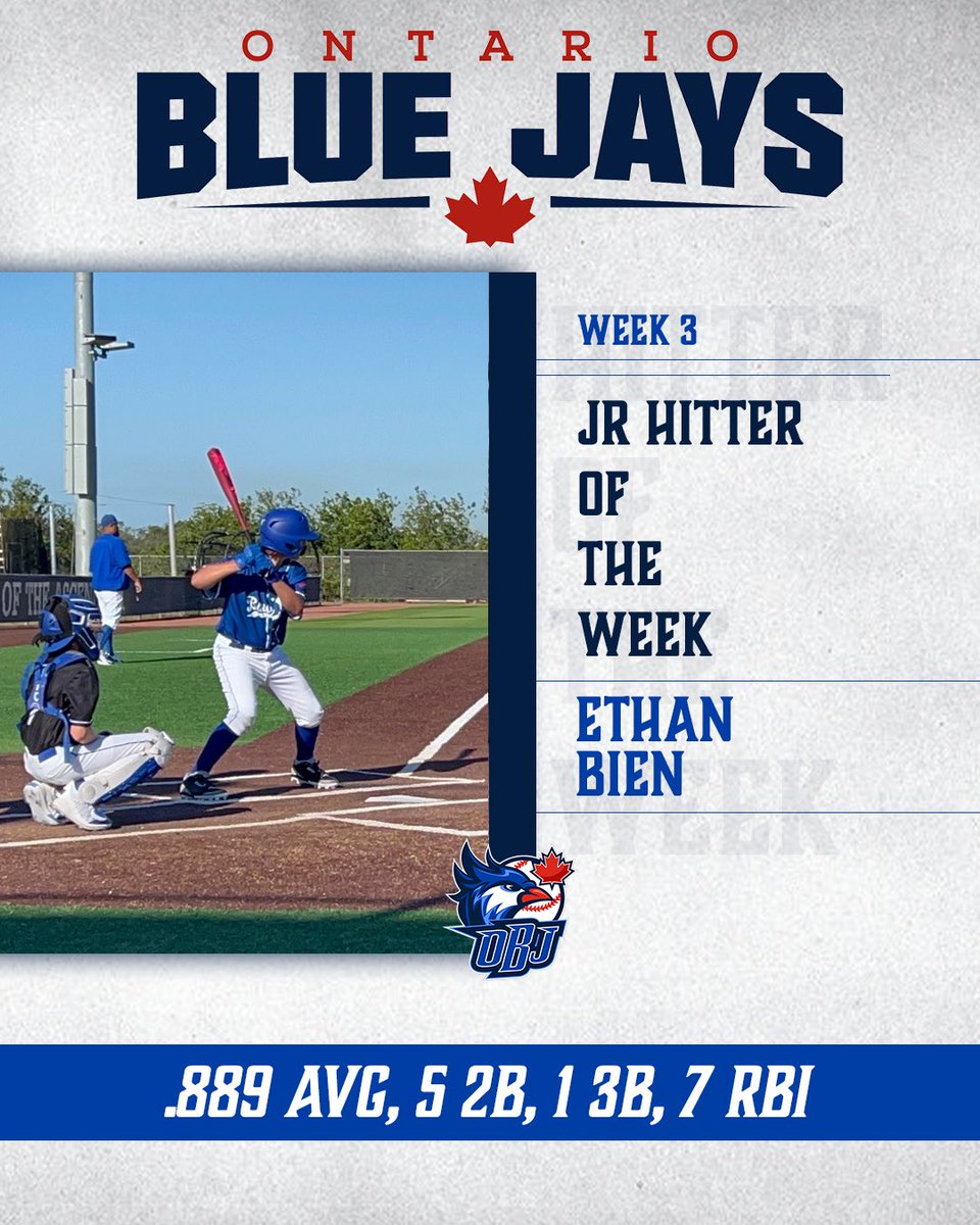 Week 3️⃣ Standouts for your Ontario Blue Jays 🔥