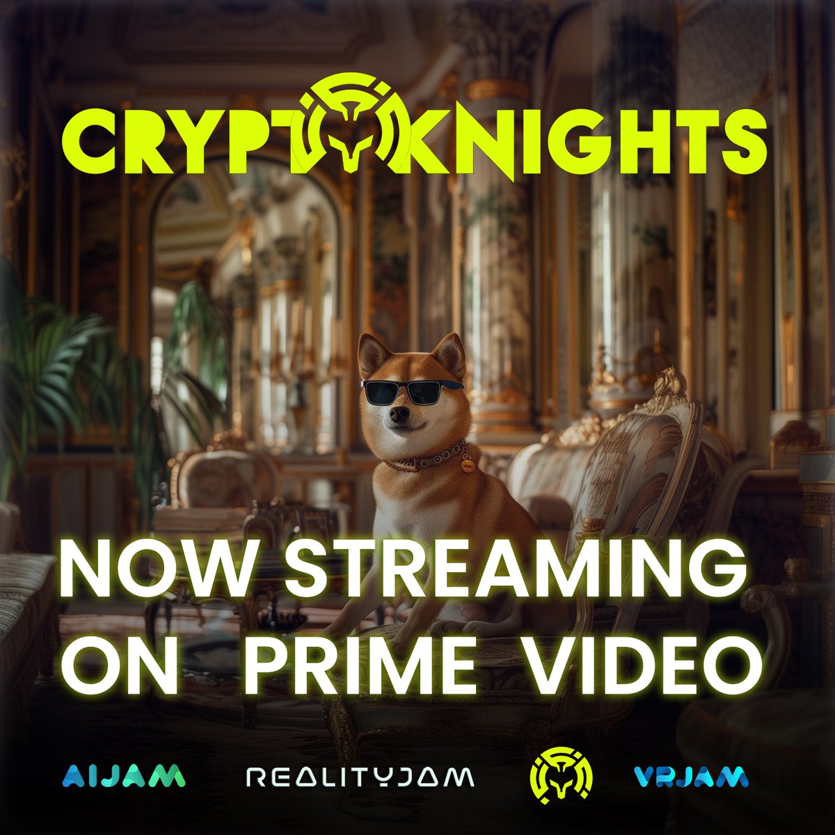 RealityJamTech's tweet image. BIG NEWS to share! We&apos;re featured on the hottest new Web3 TV series on the planet, #CryptoKnights - now LIVE on @amazonprime! Watch us pitch to crypto&apos;s biggest investors in this new Web3 reality series! 🥳 Available now in US/UK only.
Stream it here: amzn.to/4dsY0uF