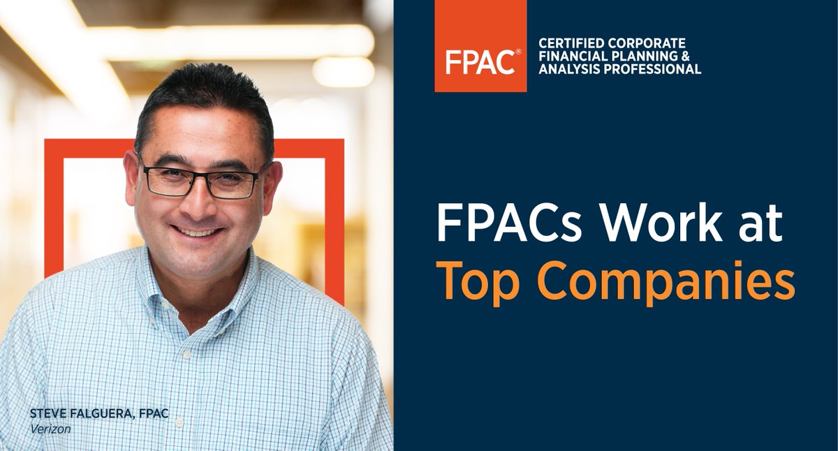AFPonline's tweet image. FPACs are trusted to drive strategy and guide decisions at top companies like Boeing, Chick-fil-A, General Motors, Uber and more. 

Stand out as a strategic finance leader—earn the FPAC. Learn more:  hubs.ly/Q03nC_Kn0

#FPAC #FPandA #Certification #Finance