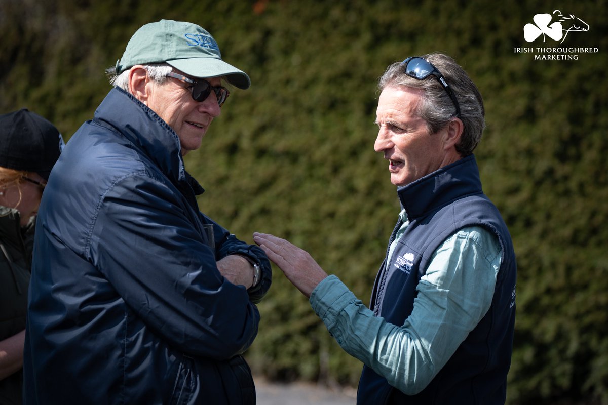 ITM (@irethoroughbred) on Twitter photo Anthony Stroud 🤝 Norman Williamson
Anthony picked up <a href="/godolphin/">Godolphin</a> 2,000 Guineas winners NATIVE TRAIL & RULING COURT from Norman's Oak Tree Farm at the <a href="/BrzUps/">Breeze Up Sales</a>. Could the next Classic winner be around the corner at <a href="/Tattersalls_ie/">Tattersalls Ireland</a> Breeze-Up tomorrow? 🍀
🗓️ 10am 23 May
📖 Anthony Stroud 🤝 Norman Williamson
Anthony picked up <a href="/godolphin/">Godolphin</a> 2,000 Guineas winners NATIVE TRAIL & RULING COURT from Norman's Oak Tree Farm at the <a href="/BrzUps/">Breeze Up Sales</a>. Could the next Classic winner be around the corner at <a href="/Tattersalls_ie/">Tattersalls Ireland</a> Breeze-Up tomorrow? 🍀
🗓️ 10am 23 May
📖
