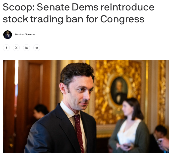 Ban Congressional Stock Trading. axios.com/2025/05/22/sen…