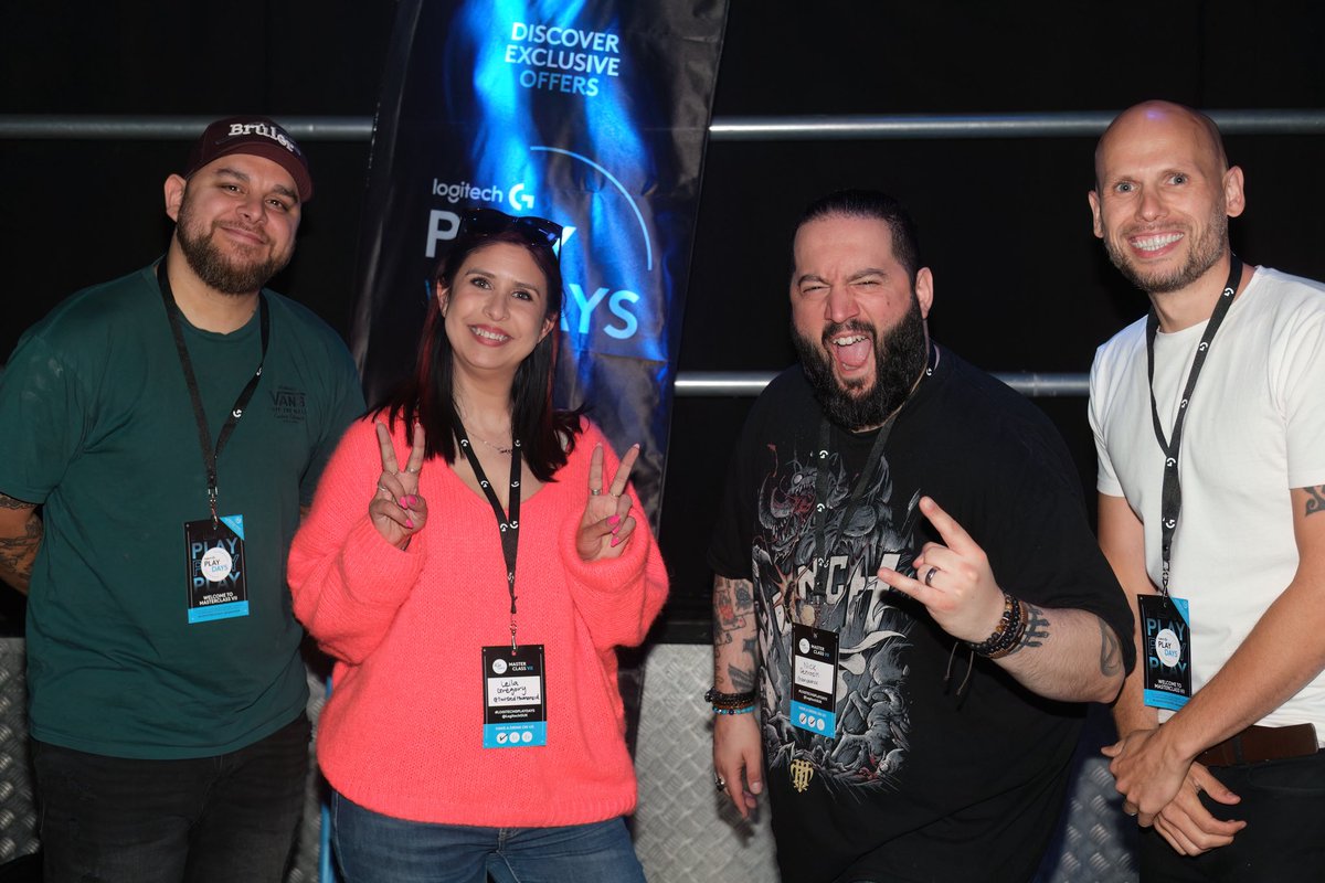 charmthegamer's tweet image. The talent oozing from @pretendasaurTTV is palpable. Always look forward to seeing their photos from @LogitechGUK masterclass and such a nice person too. #LOGITECHGPLAYDAYS