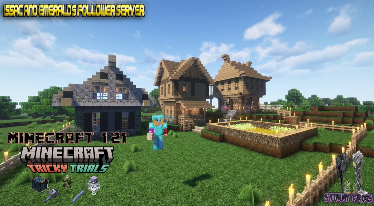 EmeraldOnxy's tweet photo. Come join me on Stormy Frogs server, on Minecraft 1.21.1 with plug-ins at 1:00 pm CST -6 GMT Wed, Thur and Fri https://t.co/6t22dpqCD5 #BSo7 #ElevatedPulse #RidersoftheStorm #StormyFrogs #BridgeTrolls #Mojang #Minecaft #SMP #TwitchAffilate https://t.co/VgQKzzMSEp