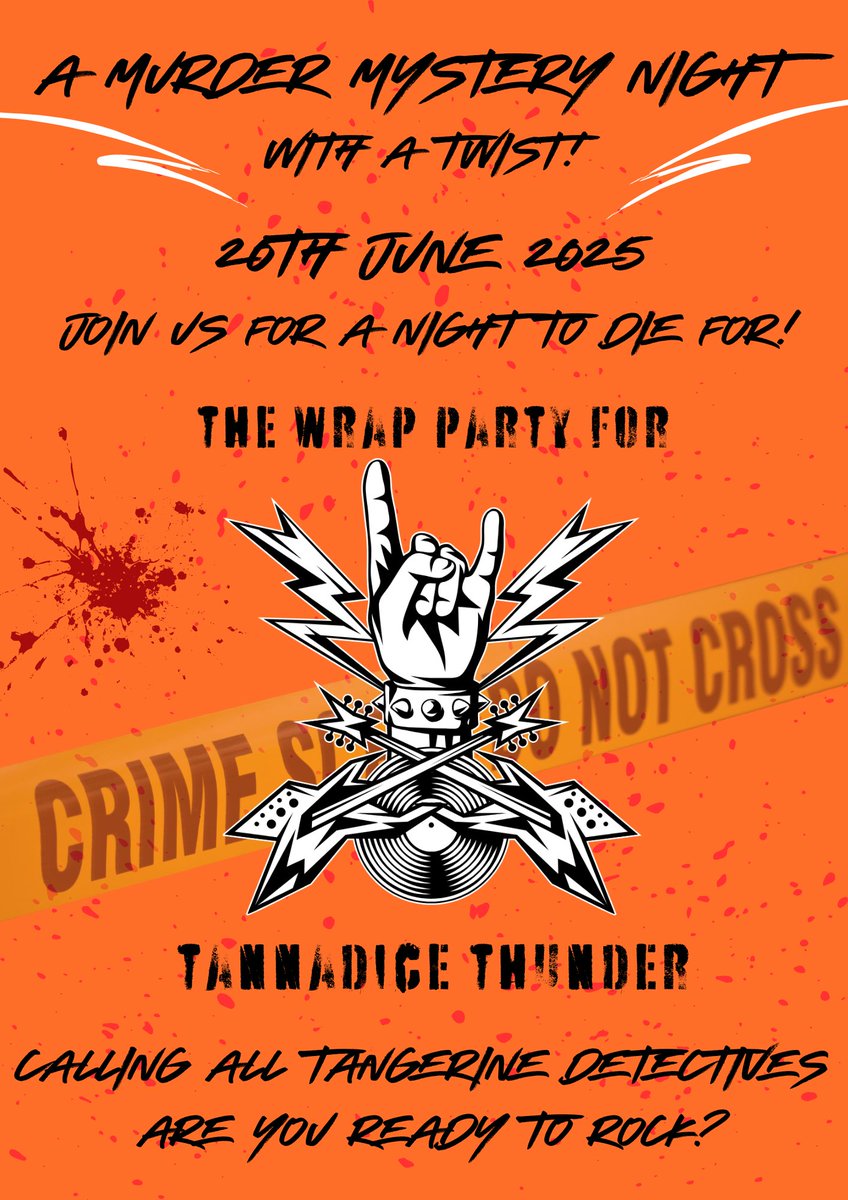 Join us for a murder mystery night with a twist.  All monies raised will help children access holiday activities who would otherwise not be able to afford it.  

Email lisa.croll@dundeeunitedct.co.uk for more information🧡🖤