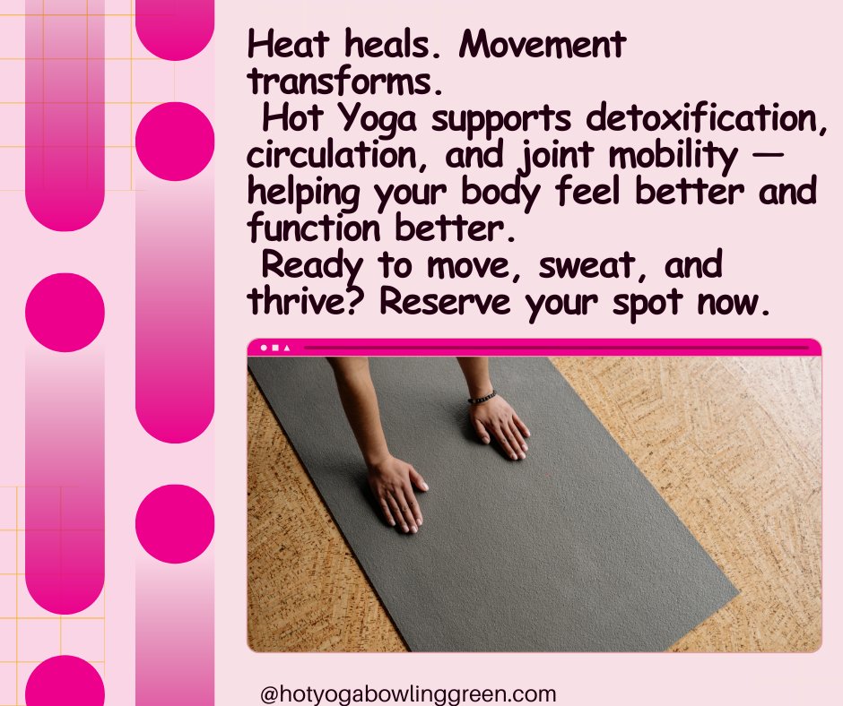 #hotyoga #hotyogabowlinggreen #hotyogabg #shoplocal #bestofbg