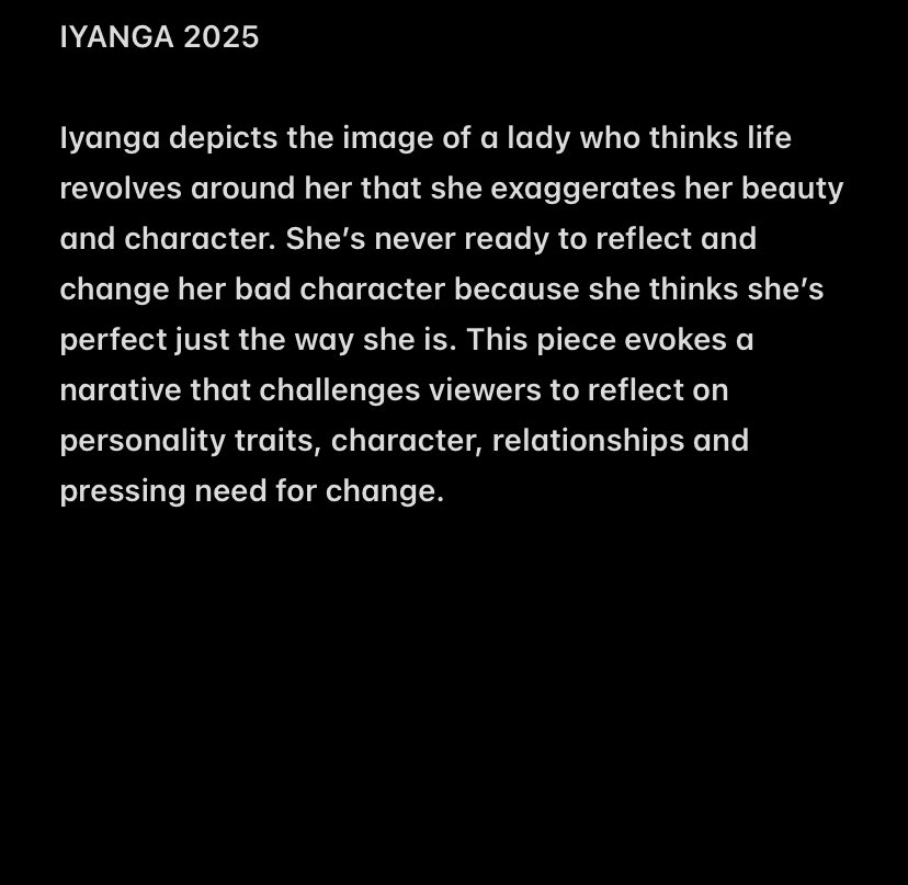 IYANGA, 2025

Oil on canvas 

#oilpainting #contemporaryart