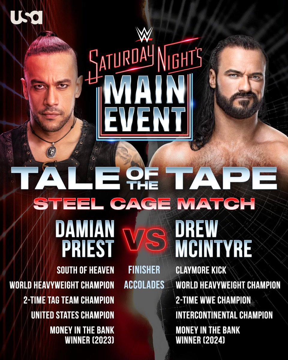 USANetwork's tweet image. This rivalry needs to be settled NOW! And the best place to do it is on Saturday Night’s Main Event!
#SNME returns May 24 at 8p E/5p P on @nbc and @peacock!
