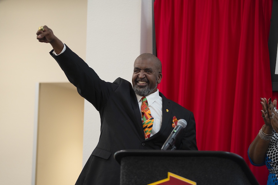 stan_state's tweet image. 🎓 Celebrating Black excellence at #StanState! 🎉 Black Grad was a powerful evening of pride, joy &amp;amp; community — a true reflection of strength, perseverance &amp;amp; achievement. Congratulations, Class of 2025 — your brilliance is just beginning to shine. 🖤❤️💛💚 #BlackGrad #StanGrad