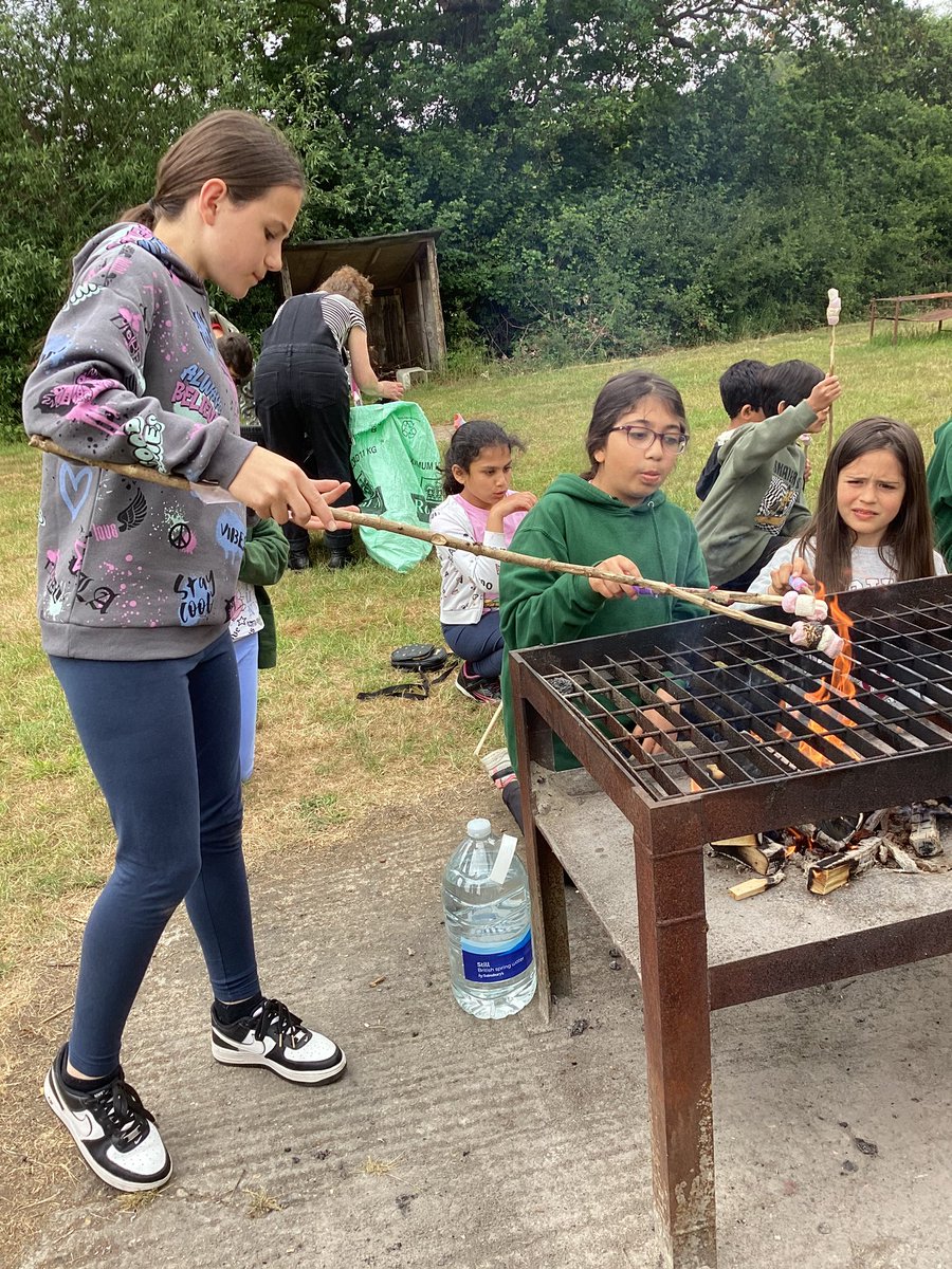 GreenfieldsPri1's tweet photo. Toasting marshmallows for s’mores https://t.co/vW90oc9R2E