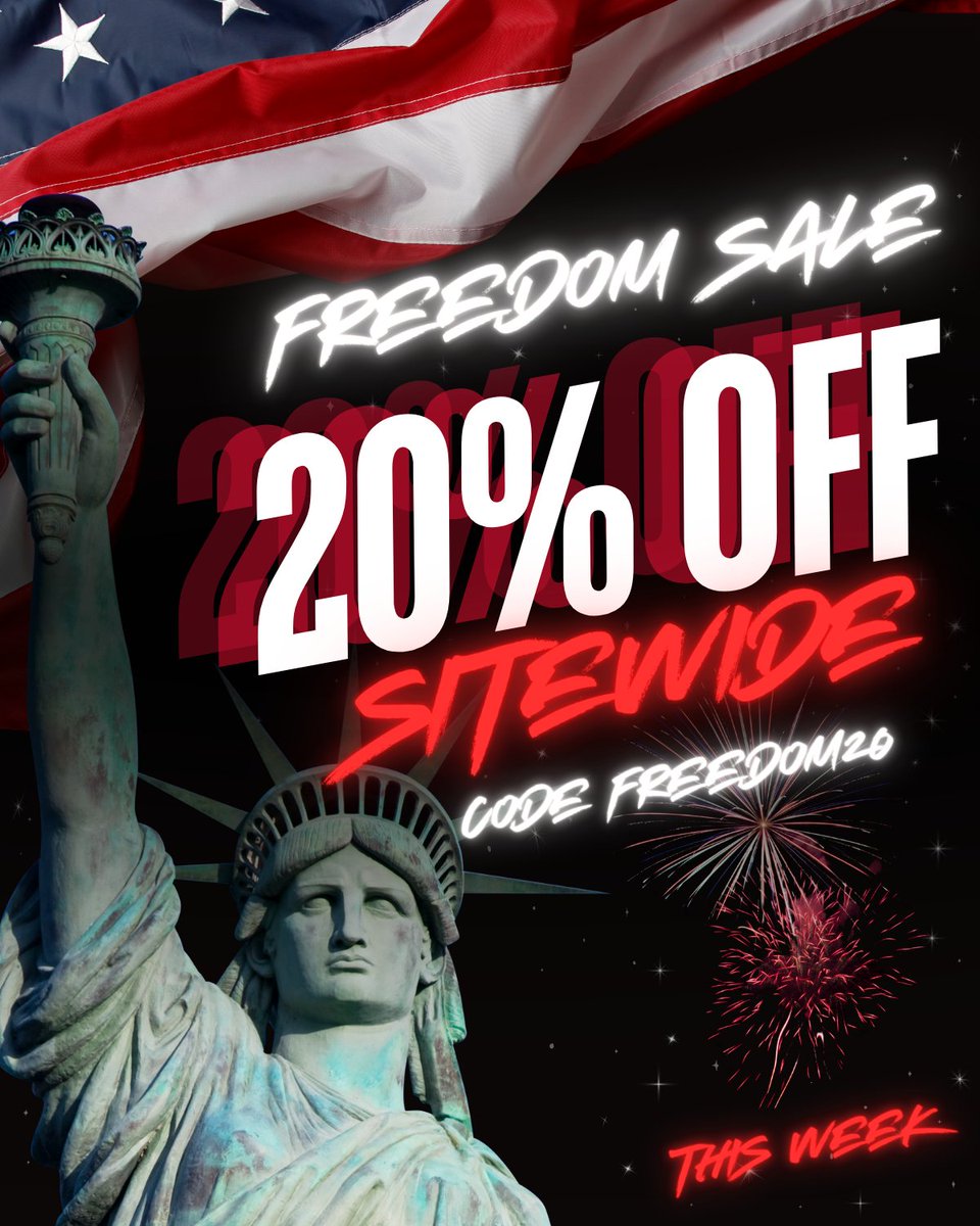 LOCK &amp; LOAD: Freedom Sale 20% OFF Sitewide! - mailchi.mp/7b174086e18e/b…