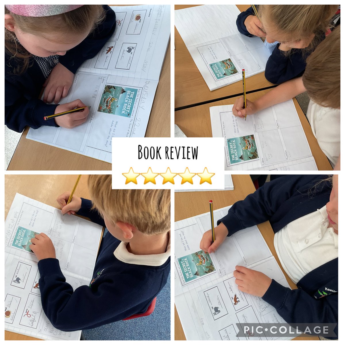 MissDodsworthY1's tweet photo. As always when we finish a story, we completed our learning with a book talk lesson! Today we shared what we liked and disliked about the book as well as thinking about parts that made us ask questions. 👧🏽🌊 #KeelbyPrimary #KeelbyEnglish #KeelbyY1 https://t.co/HsoO3oobuU
