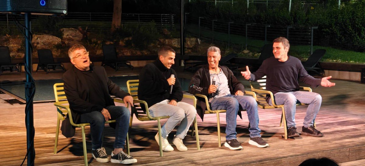 techsee_me's tweet image. Retreat mode: activated ✨

Team TechSee swapped screens for sunsets, sushi, spa time &amp;amp; some serious dance floor moves. From gag awards to ATV trails and wine &amp;amp; cheese nights—we did it all.

Work hard, play harder. This is how we team. 💙

#TeamTechSee #OffsiteVibes #TechLife