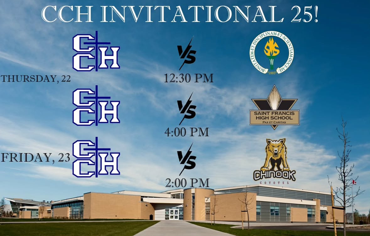 Holy Spirit Catholic School Division (@holyspiritrcsd) on Twitter photo .<a href="/cchschool/">Catholic Central</a> will be hosting their first DIV 1 tournament starting today and running till tomorrow on CCH West campus - welcoming teams from Calgary and Lethbridge.
Come on out and support your local high school soccer stars!
#Soccer #Tournament #hs4 .<a href="/cchschool/">Catholic Central</a> will be hosting their first DIV 1 tournament starting today and running till tomorrow on CCH West campus - welcoming teams from Calgary and Lethbridge.
Come on out and support your local high school soccer stars!
#Soccer #Tournament #hs4