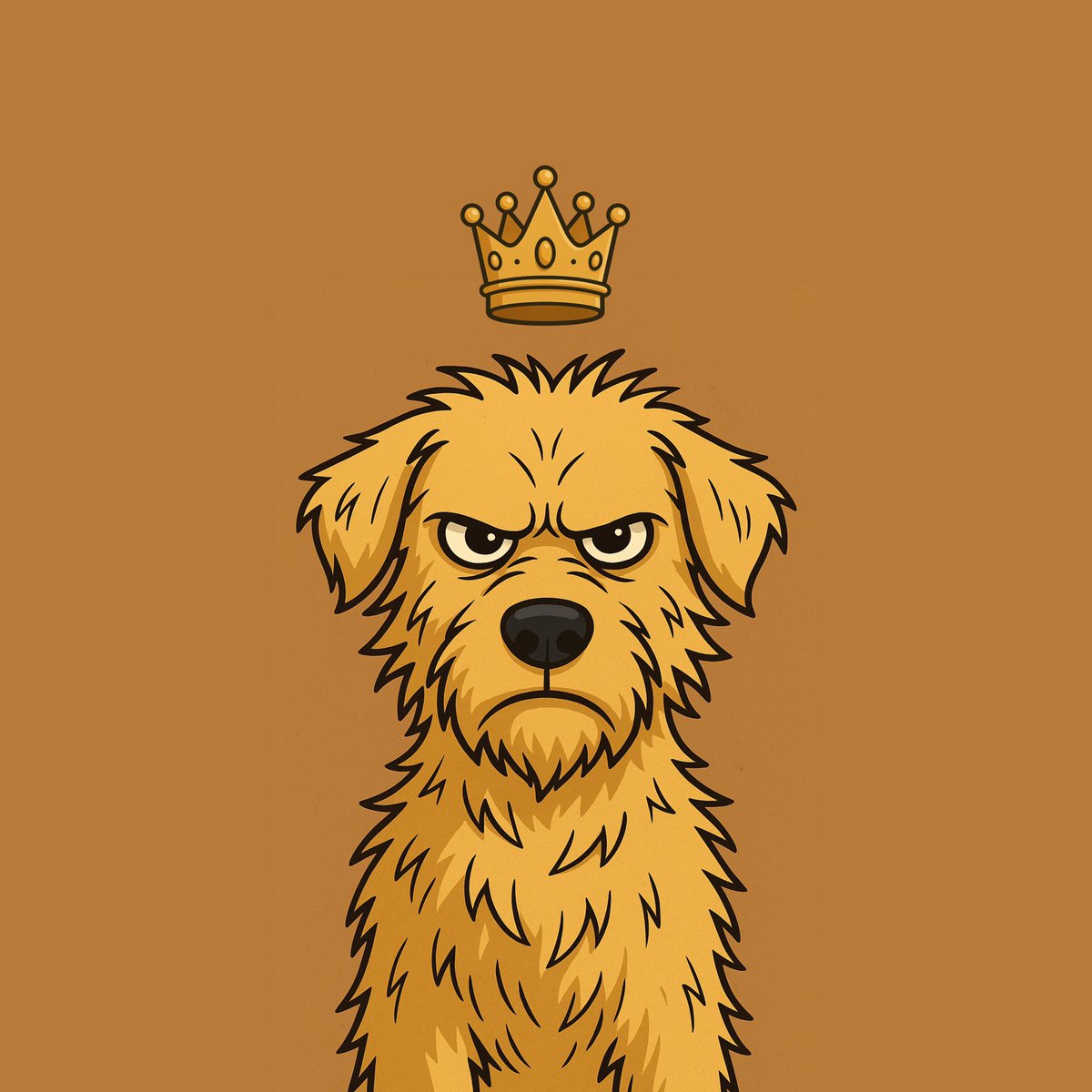 momoshitoshi's tweet image. KING CHARLES THE ALPHA DOG