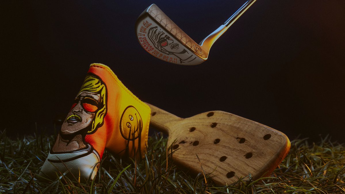 swaggolfco's tweet image. Say man, you got a Swag putter in the bag? It&apos;d be a lot cooler if you did....

Get this Cooler today at 1pm CDT on drops.swag.golf 💀

#dazedandconfused #swaggolf #dontgiveaputt