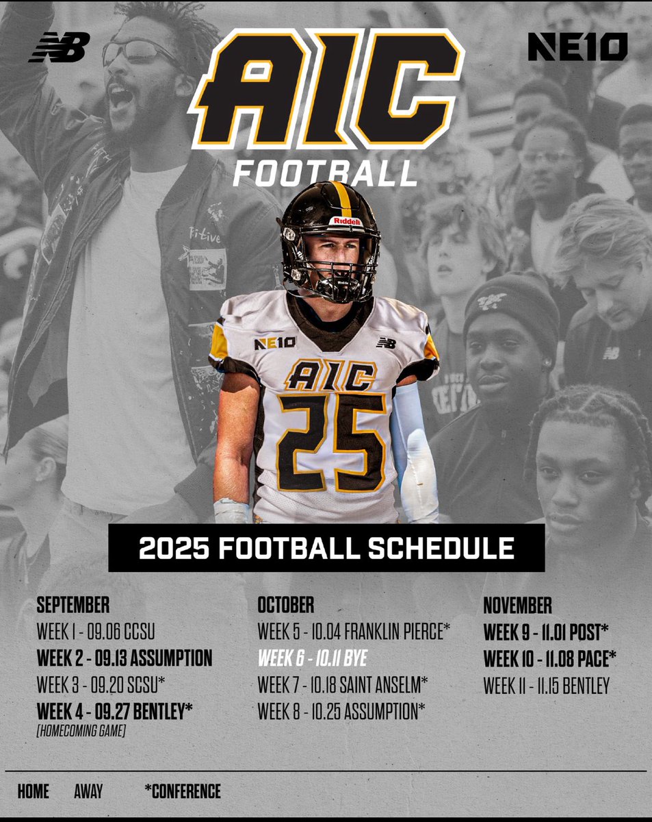 #AGTG Freshman year loading …<a href="/AICFootball/">AIC FB</a> 🐝
