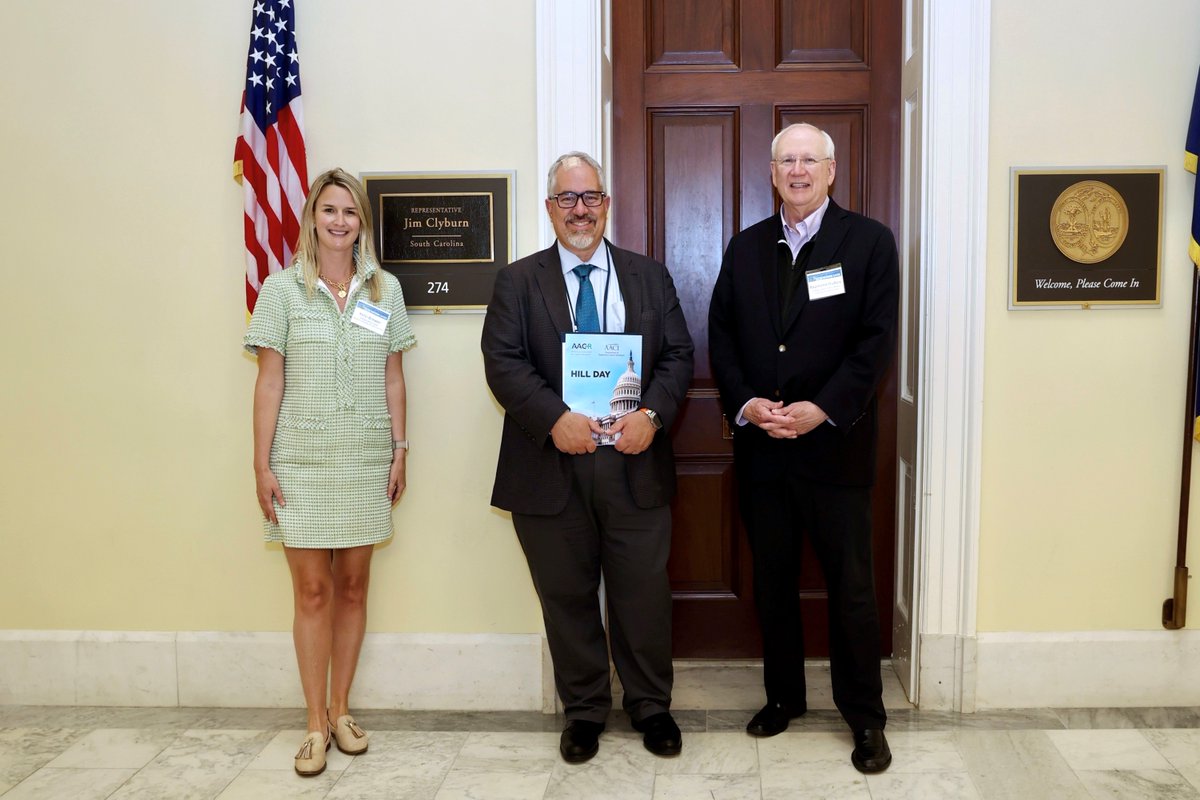 Association of American Cancer Institutes (@aaci_cancer) on Twitter photo AACI board member <a href="/Rndubois/">Ray DuBois, MD, PhD</a>, director of <a href="/muschollings/">MUSC Hollings Cancer Center</a>, Kelsi Brewer & past AACI board member, <a href="/mpdrc/">Ruben A. Mesa, MD</a>, president & CEO of <a href="/AtriumHealthWFB/">Atrium Health Wake Forest Baptist</a> #CancerCenter, are grateful for the opportunity to meet with the office of <a href="/JimClyburnSC1/">Jim Clyburn</a>. #AACIOnTheHill #AACROnTheHill #FundNIH #FundNCI AACI board member <a href="/Rndubois/">Ray DuBois, MD, PhD</a>, director of <a href="/muschollings/">MUSC Hollings Cancer Center</a>, Kelsi Brewer & past AACI board member, <a href="/mpdrc/">Ruben A. Mesa, MD</a>, president & CEO of <a href="/AtriumHealthWFB/">Atrium Health Wake Forest Baptist</a> #CancerCenter, are grateful for the opportunity to meet with the office of <a href="/JimClyburnSC1/">Jim Clyburn</a>. #AACIOnTheHill #AACROnTheHill #FundNIH #FundNCI