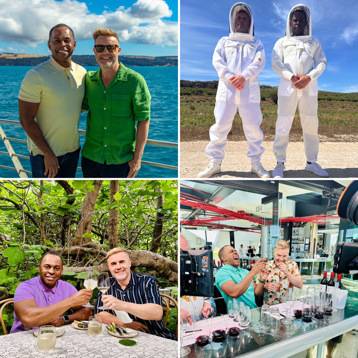 RockOysterMedia (@media_oyster) on Twitter photo Join <a href="/GaryBarlow/">Gary Barlow</a> & <a href="/andipeters/">Andi Peters</a> tomorrow at 2pm on <a href="/ITV/">ITV</a> for Gary Barlowâs Food and Wine Tour: Australia. Set your alarm, get the wine chilling and kick start your bank holiday weekend in style! #tvgold Join <a href="/GaryBarlow/">Gary Barlow</a> & <a href="/andipeters/">Andi Peters</a> tomorrow at 2pm on <a href="/ITV/">ITV</a> for Gary Barlowâs Food and Wine Tour: Australia. Set your alarm, get the wine chilling and kick start your bank holiday weekend in style! #tvgold