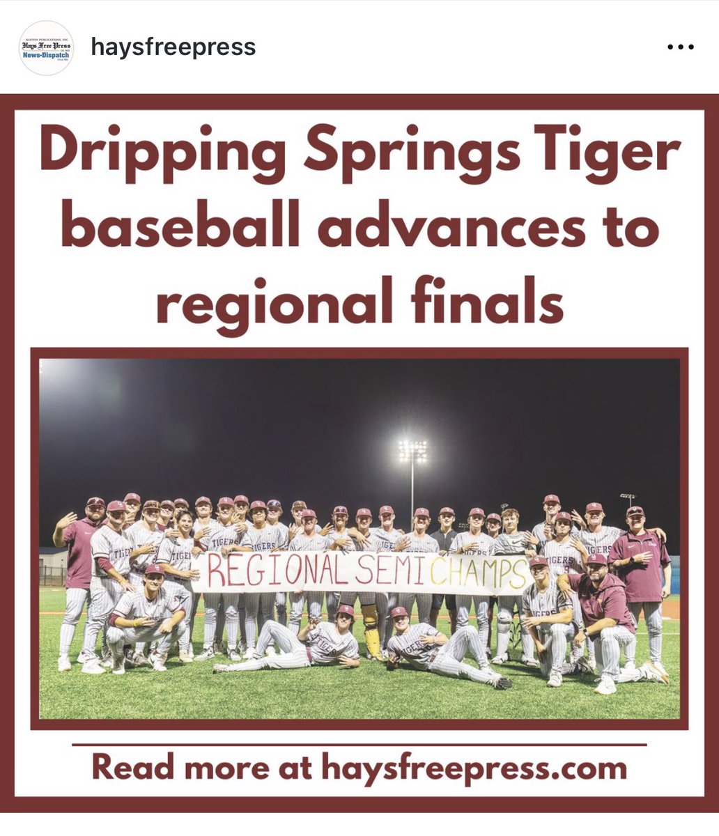 Albert Sanchez-Photographer-Hays Free Press (@ds78737) on Twitter photo Today is the Regional IV finals with PSA at 7 pm -Calallen High School. <a href="/DSHSsball/">DS Softball</a> <a href="/DrippingTigers/">Dripping Springs Athletics</a>
<a href="/CoachGZimmerman/">Galen Zimmerman</a> #txhsbaseball <a href="/marisa_tuzzi/">Marisa Tuzzi</a> <a href="/A_Pena4/">Al Pena</a> <a href="/delossae17/">Eric De Los Santos</a> #uilplayoffs <a href="/OneTigerNation/">Dripping Springs High School</a>
<a href="/DSISD/">Dripping Springs ISD</a>
Sponsored by Martha Olmos -Associate Broker REALTOR- JMG Realty
512 669 3513 Today is the Regional IV finals with PSA at 7 pm -Calallen High School. <a href="/DSHSsball/">DS Softball</a> <a href="/DrippingTigers/">Dripping Springs Athletics</a>
<a href="/CoachGZimmerman/">Galen Zimmerman</a> #txhsbaseball <a href="/marisa_tuzzi/">Marisa Tuzzi</a> <a href="/A_Pena4/">Al Pena</a> <a href="/delossae17/">Eric De Los Santos</a> #uilplayoffs <a href="/OneTigerNation/">Dripping Springs High School</a>
<a href="/DSISD/">Dripping Springs ISD</a>
Sponsored by Martha Olmos -Associate Broker REALTOR- JMG Realty
512 669 3513