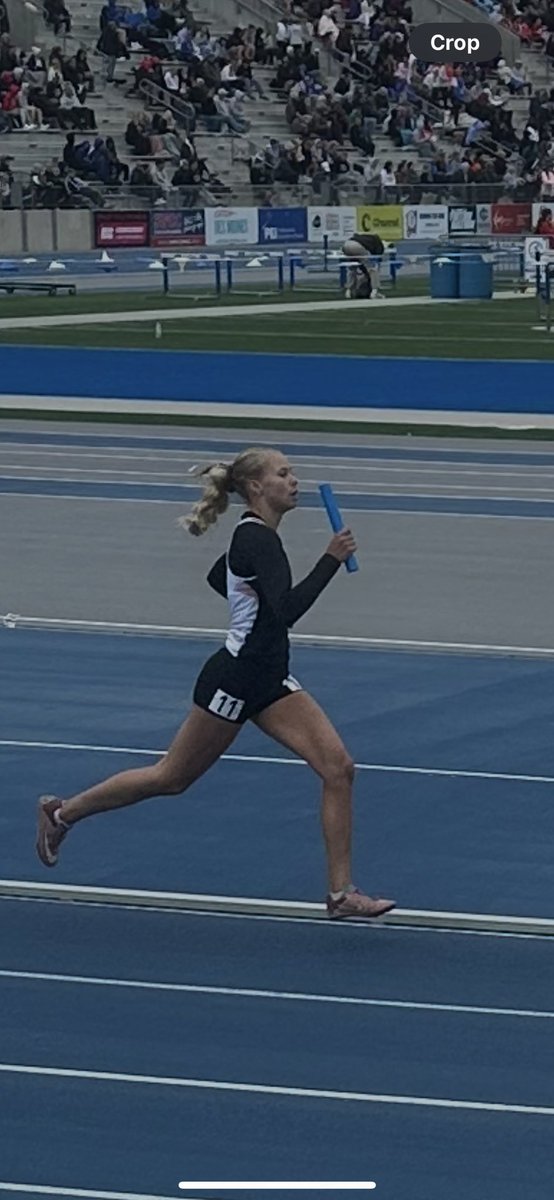 What a race! Our girls finished 8th earning medals in the 4x800!!