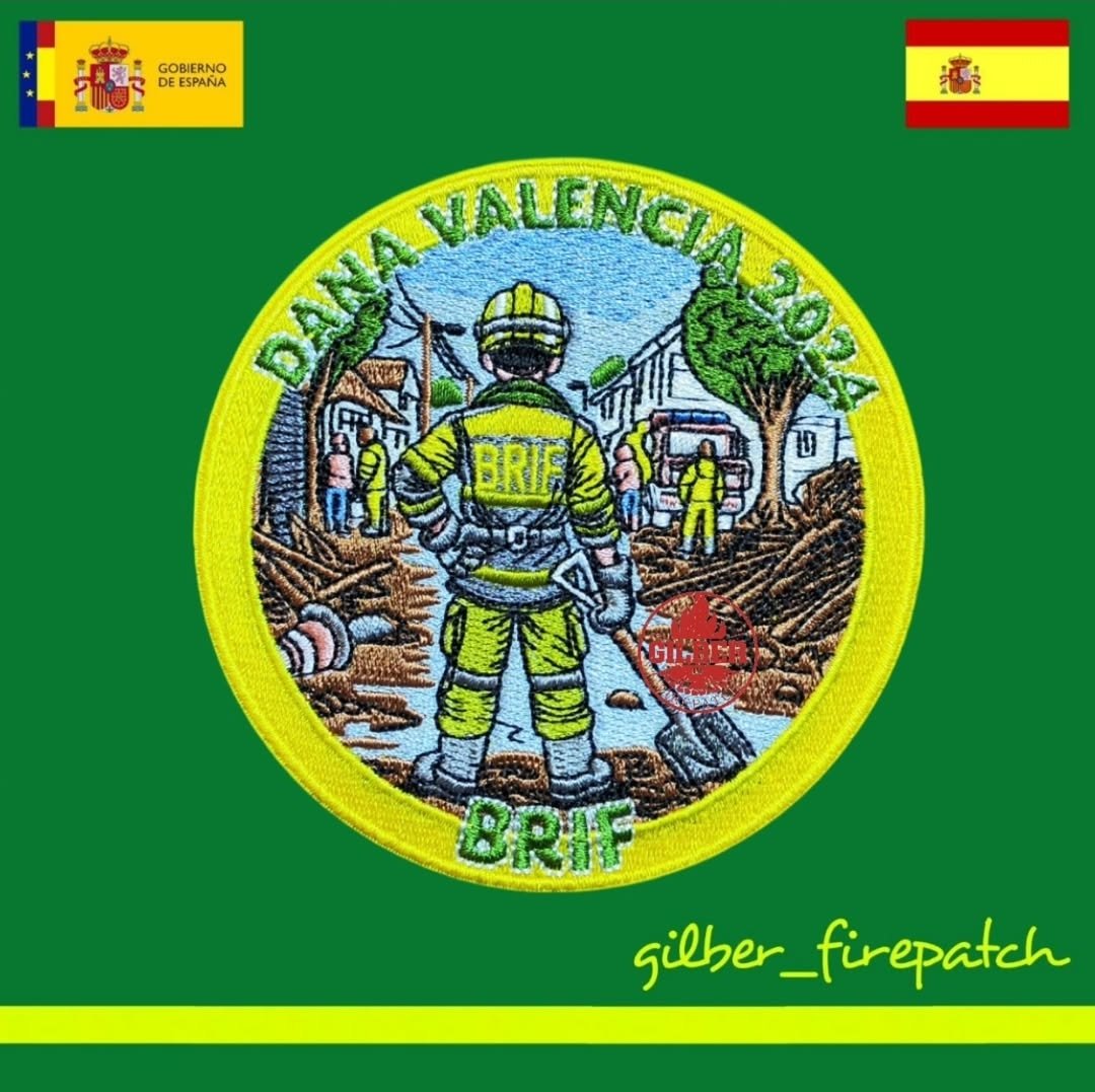 Parche solidario de las BRIF en la Dana de Valencia