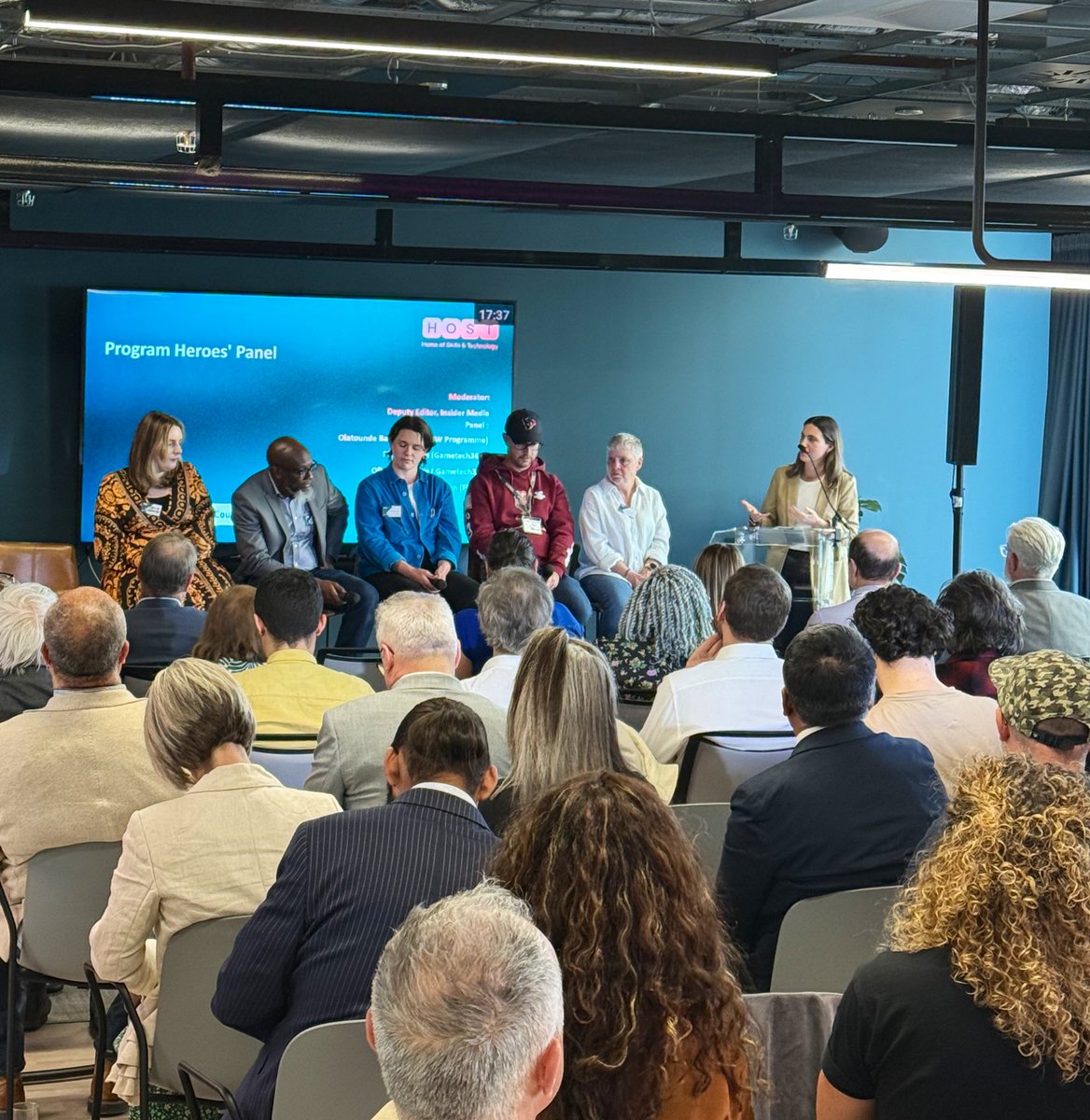 🗣️”The programme changed my life”

Olatounde Bachabi upskilled through Modern Worker for the Modern Workplace, delivered at HOST Salford. 

He shares how the programme enabled him to harness the power of generative AI to transform his business.