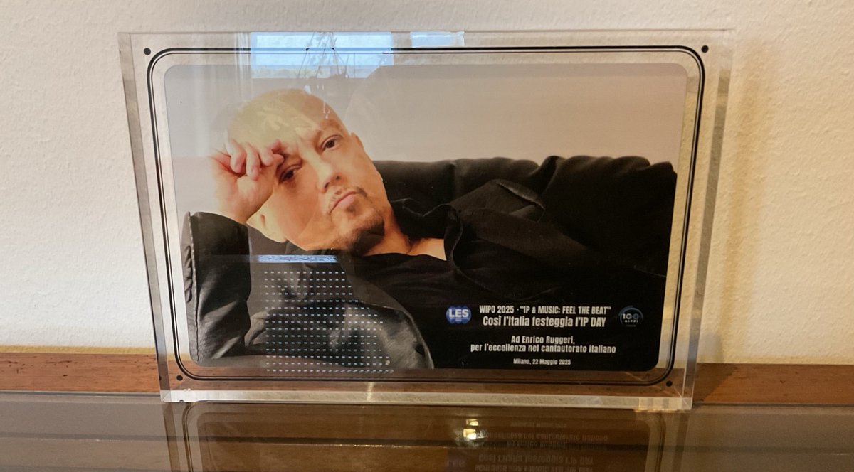 Già in bacheca. Grazie.
#WorldIPday 2025