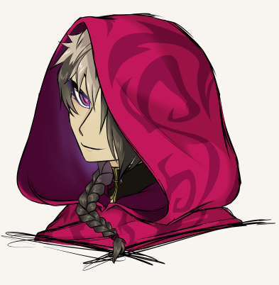 Azu_Xo_Solstice's tweet image. look i did it馃槉... that stupid scarf pattern took me like 4 hrs馃ゲ #CrimzonMuze