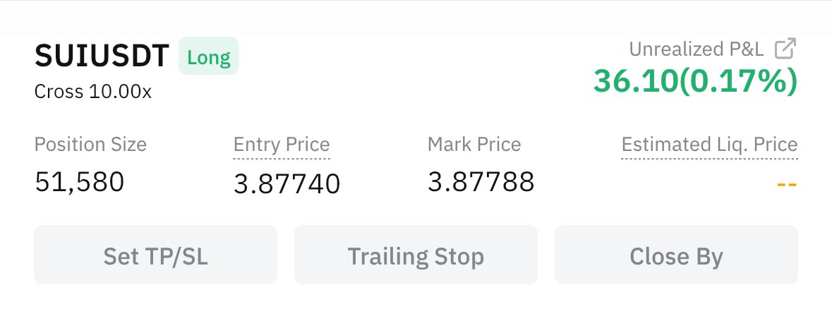 call4331's tweet photo. Open $SUI long (+ DCA) https://t.co/PfnhJim7Iv