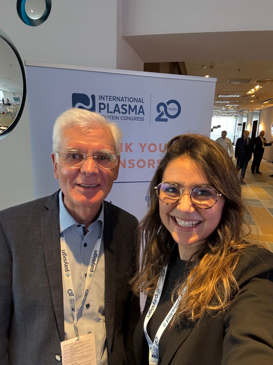 ✨Wrapping up #IPPC2025 !
An inspiring 2-day event filled with powerful stories and vital policy conversations, strengthening ties between donors, patients, advocates, HCPs, and researchers.

Wonderful connecting with:
🔹 Pauline Meßner, plasma donor 🇩🇪
🔹 Martine Pergent &amp; Leire