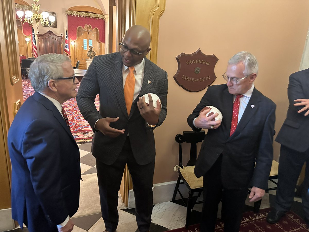 Derek van der Merwe (@vandermerwe63) on Twitter photo Great day at the State of Ohio capitol yesterday with <a href="/Pres_Rogers/">Rodney K. Rogers</a> and <a href="/EddieGeorge2727/">Eddie George</a> meeting great leaders and legislators. Love the “momentum” <a href="/bgsu/">Bowling Green State University</a> that is redefining this University and State! <a href="/BGSU_Athletics/">BGSU Athletics</a> Great day at the State of Ohio capitol yesterday with <a href="/Pres_Rogers/">Rodney K. Rogers</a> and <a href="/EddieGeorge2727/">Eddie George</a> meeting great leaders and legislators. Love the “momentum” <a href="/bgsu/">Bowling Green State University</a> that is redefining this University and State! <a href="/BGSU_Athletics/">BGSU Athletics</a>