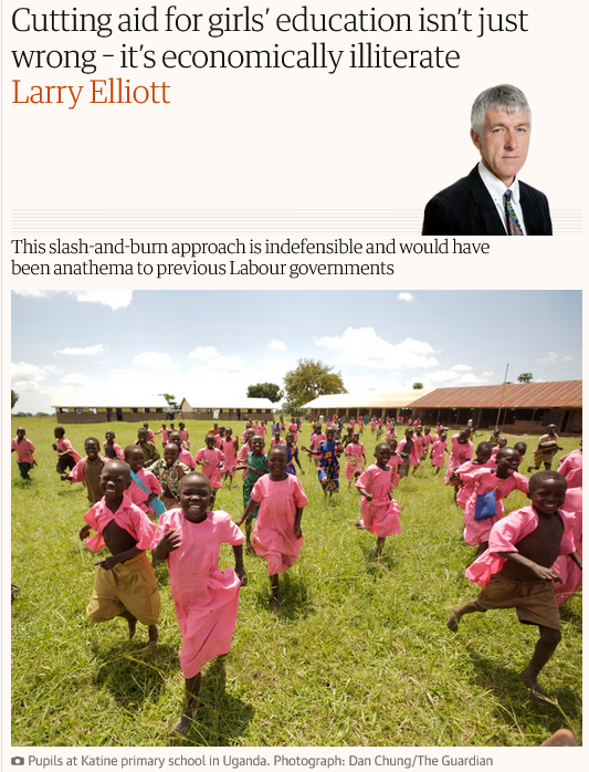 REALCentre Cambridge (@real_centre) on Twitter photo Cutting aid for #GirlsEducation isn’t just wrong – it’s economically illiterate & "a bad policy choice."
Highlighting our evidence that shows the significant benefits of reaching marginalised girls, despite higher costs <a href="/WWHGlobalEd/">What Works Hub for Global Education</a> <a href="/FCDOEducation/">FCDO Girls’ Education</a>
theguardian.com/commentisfree/… Cutting aid for #GirlsEducation isn’t just wrong – it’s economically illiterate & "a bad policy choice."
Highlighting our evidence that shows the significant benefits of reaching marginalised girls, despite higher costs <a href="/WWHGlobalEd/">What Works Hub for Global Education</a> <a href="/FCDOEducation/">FCDO Girls’ Education</a>
theguardian.com/commentisfree/…