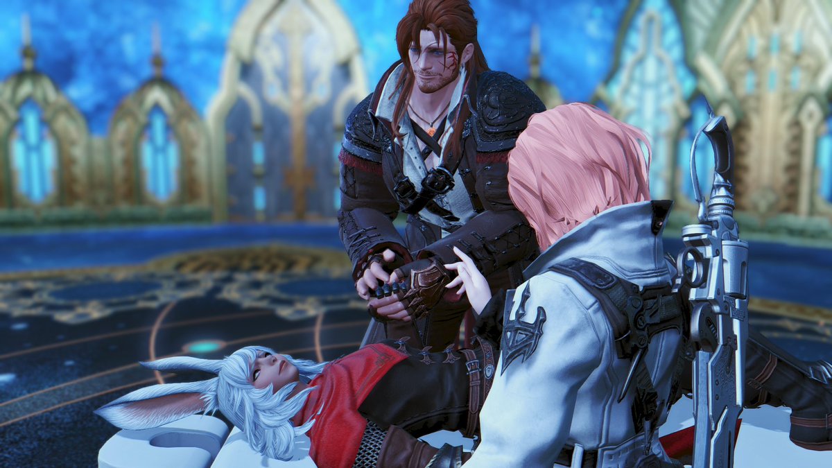 HaldbyrmIchiban's tweet image. #FF14 #GPOSERS #ffxivpolyamoryweek2025 #Haldbyrm #Arya #Lyna
Day 5 - Promises "Promise of the new sights and familiar faces"
