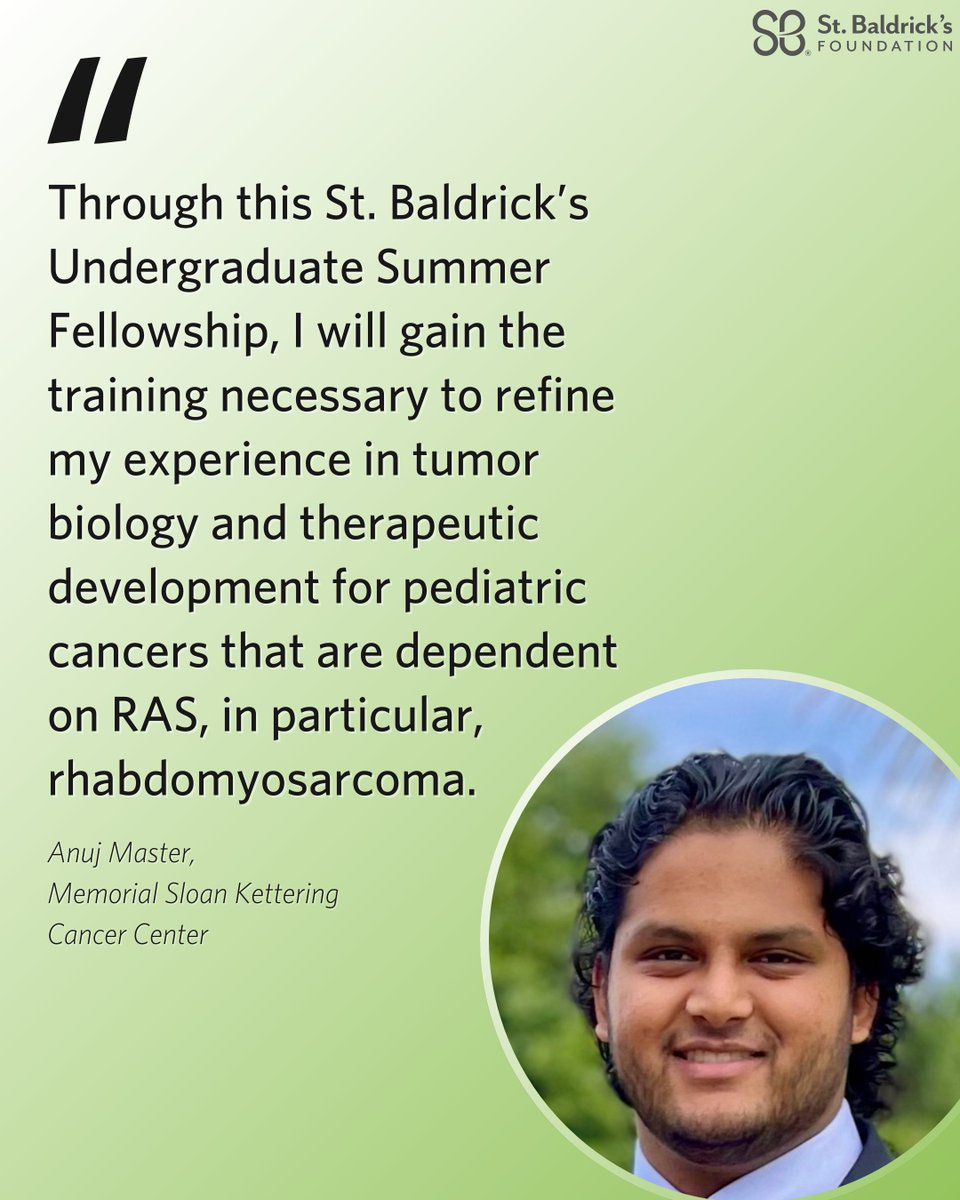 StBaldricks's tweet photo. They’re young, driven, and ready to take on childhood cancer. 🧪✨ Meet the 2025 St. Baldrick’s Summer Fellows and see how your support is fueling the future of research: https://t.co/ehufhLE2IJ https://t.co/75Lx6p25lv