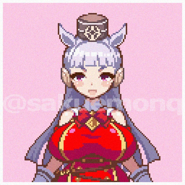 正面ゴルシさん 