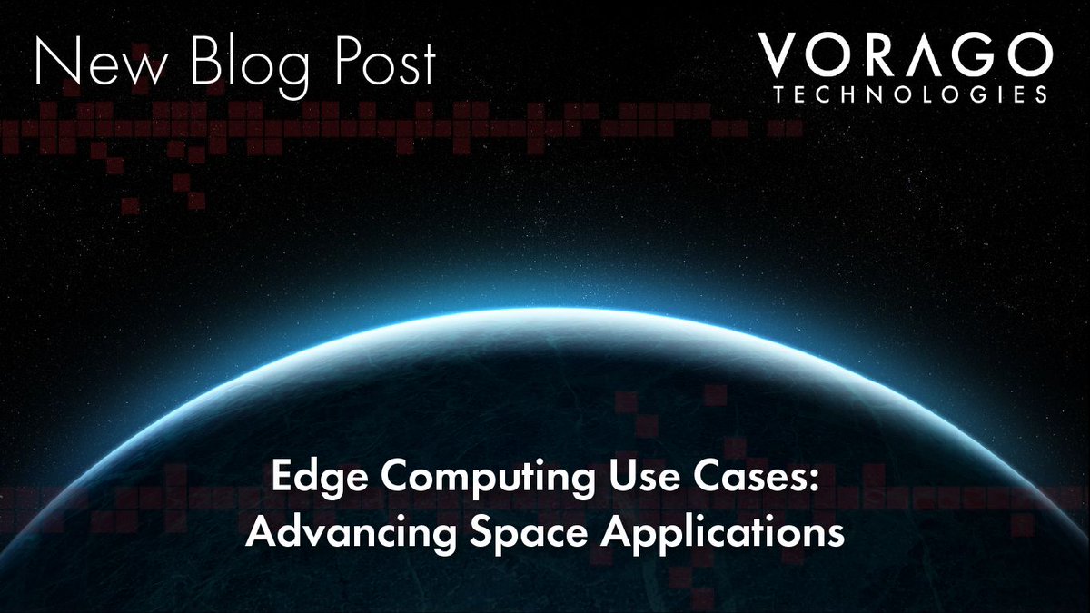 VORAGO (@voragotech) on Twitter photo Explore real-world use cases and the tech behind edge computing in our latest blog post: buff.ly/lSsg7oP
#SpaceTech #EdgeComputing #RadHard Explore real-world use cases and the tech behind edge computing in our latest blog post: buff.ly/lSsg7oP
#SpaceTech #EdgeComputing #RadHard