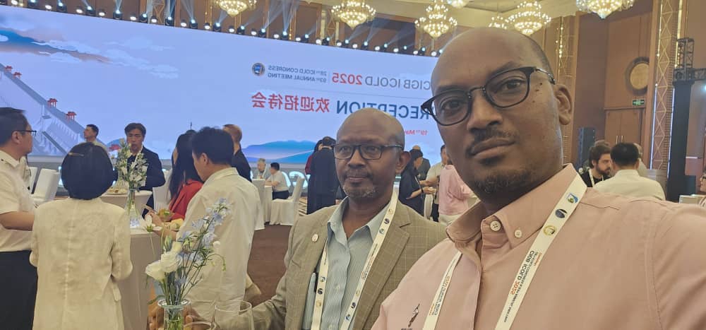 Institution of Engineers Rwanda (IER) (@rwandaengineers) on Twitter photo UPDATE:Â
Our CEO <a href="/Sabiti1Steven/">Steven SABITI</a> and Eng. Leonard Kassana, VP of our Council, represented IER at the high-level ICOLD conference in Chengdu, China. The participation was an opportunity for IER to strengthen networks with key partners for the success of our upcoming initiatives. UPDATE:Â
Our CEO <a href="/Sabiti1Steven/">Steven SABITI</a> and Eng. Leonard Kassana, VP of our Council, represented IER at the high-level ICOLD conference in Chengdu, China. The participation was an opportunity for IER to strengthen networks with key partners for the success of our upcoming initiatives.